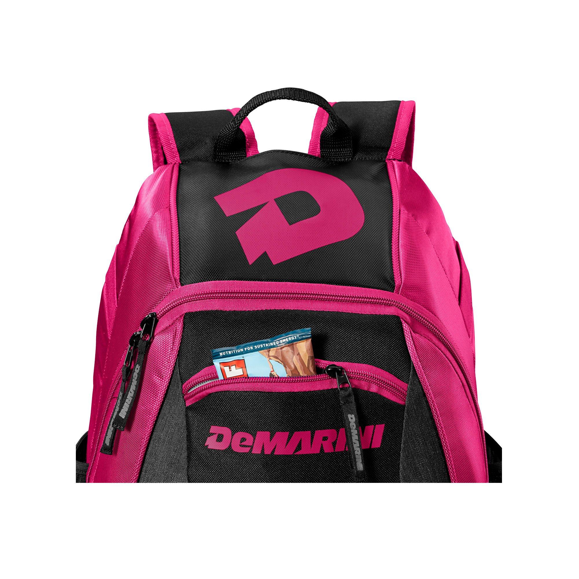 DeMarini VooDoo Jr Bat Backpack - Pink - PINK Thumbnail View 7