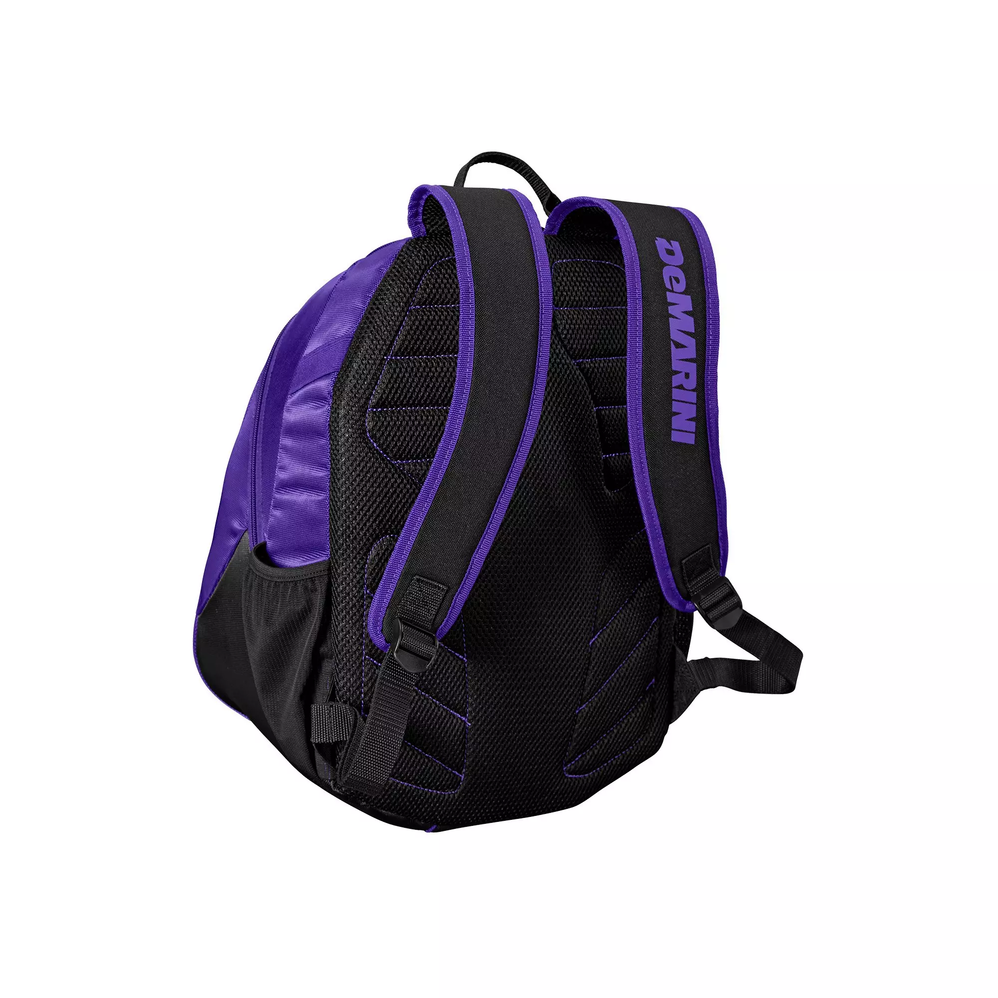 Demarini Voodoo Jr Softball Backpack - Black/Purple - PURPLE