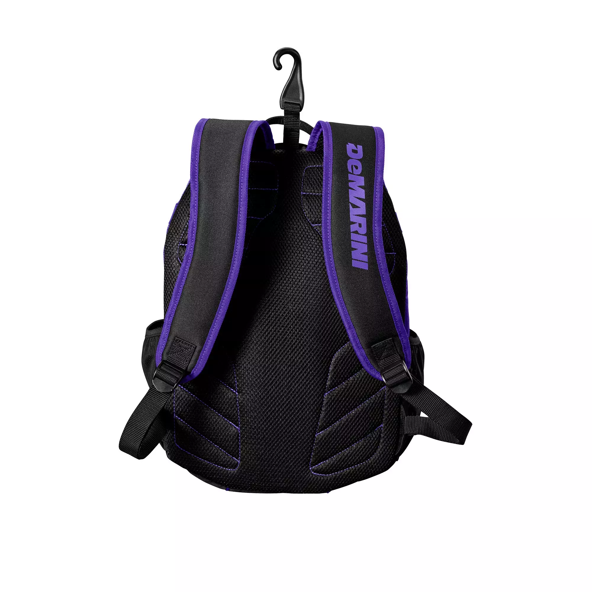 Demarini Voodoo Jr Softball Backpack - Black/Purple - PURPLE