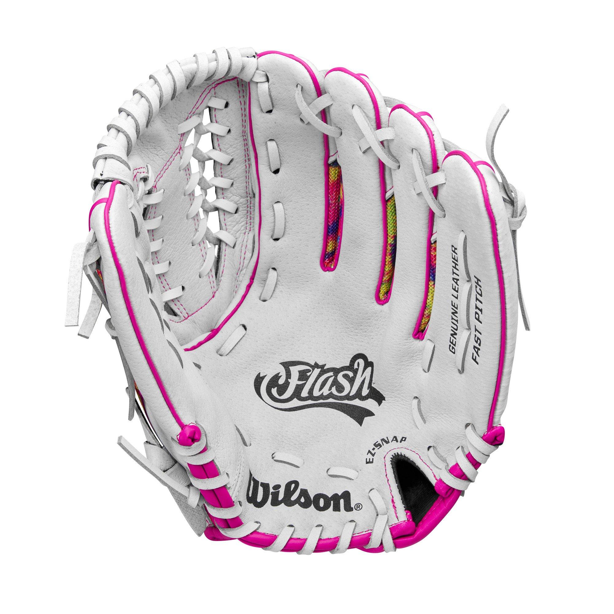 Wilson A440 Flash 12" Softball Fielders Glove - Tie Dye - WHITE/MULTI Thumbnail View 3