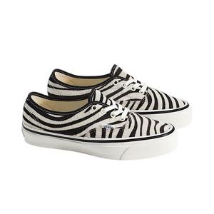 Vans Premium Authentic LX "Zebra Marshmallow White" Women's Shoe - WHITE/BLACK
