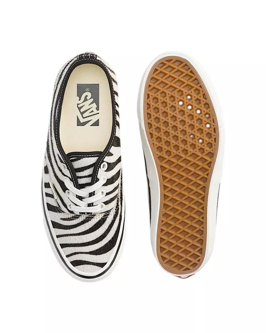 Vans Premium Authentic LX "Zebra Marshmallow White" Women's Shoe - WHITE/BLACK