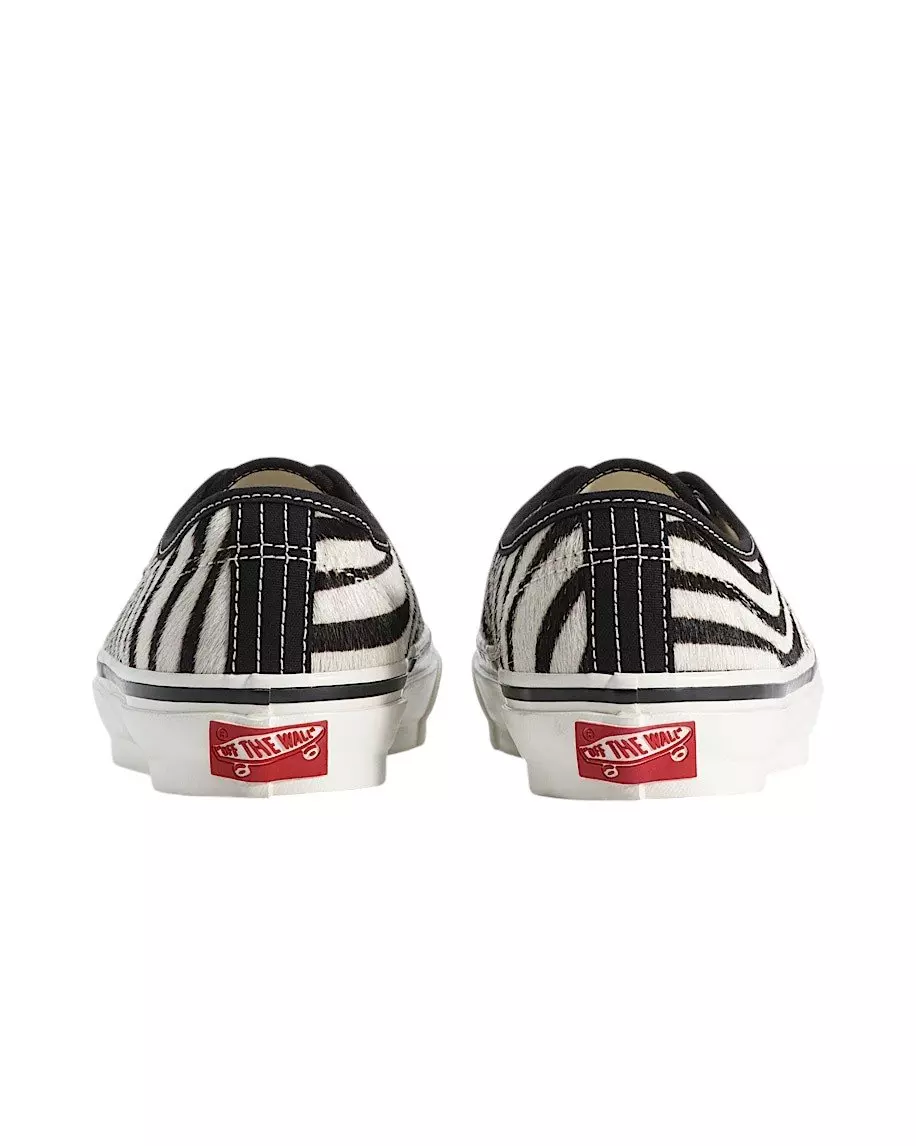 Vans Premium Authentic LX "Zebra Marshmallow White" Women's Shoe - WHITE/BLACK