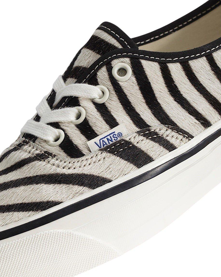 Vans Premium Authentic LX "Zebra Marshmallow White" Women's Shoe - WHITE/BLACK