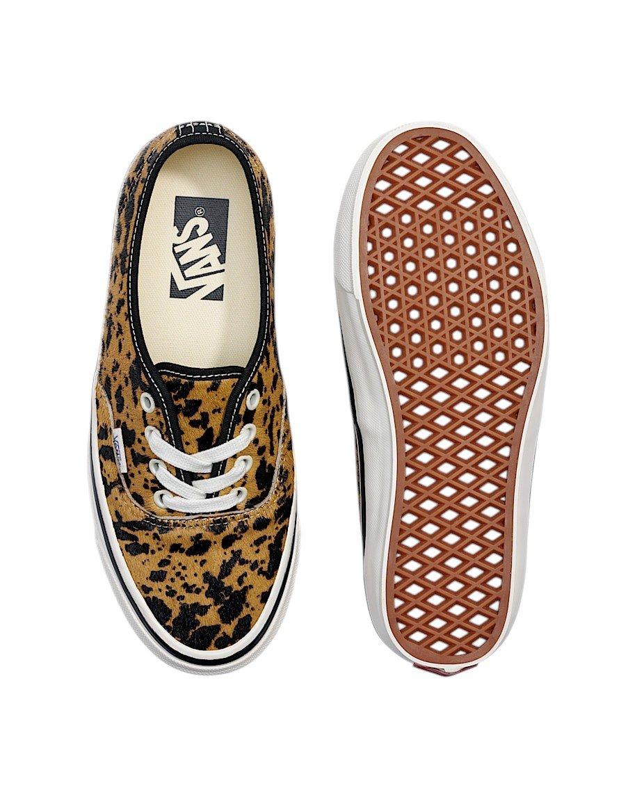 Vans Premium Authentic LX "Cow Marshmallow" Women's Shoe - BROWN/BLACK