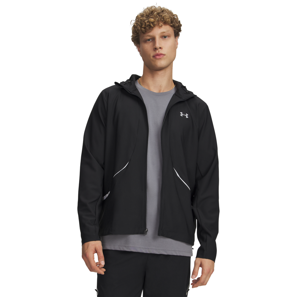 Under Armour Men's Unstoppable Woven Jacket - BLACK Thumbnail View 1