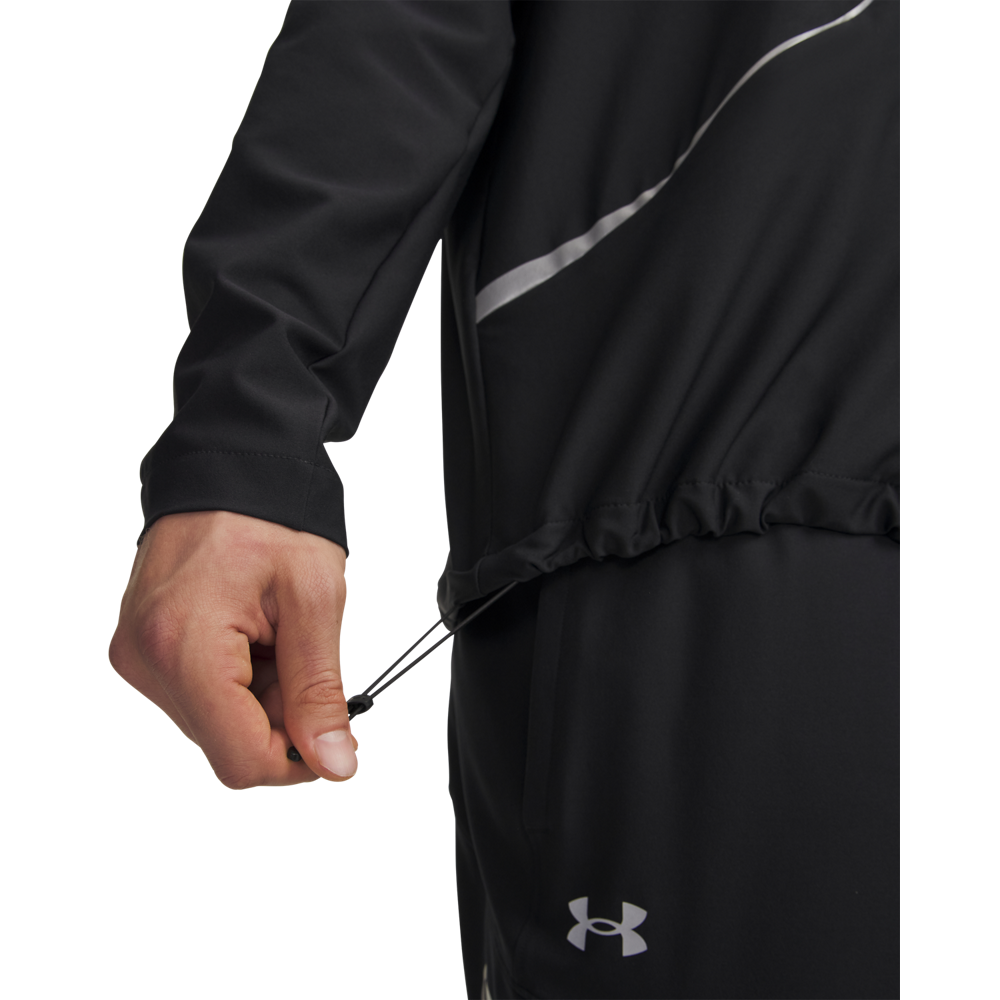 Under Armour Men's Unstoppable Woven Jacket - BLACK Thumbnail View 3