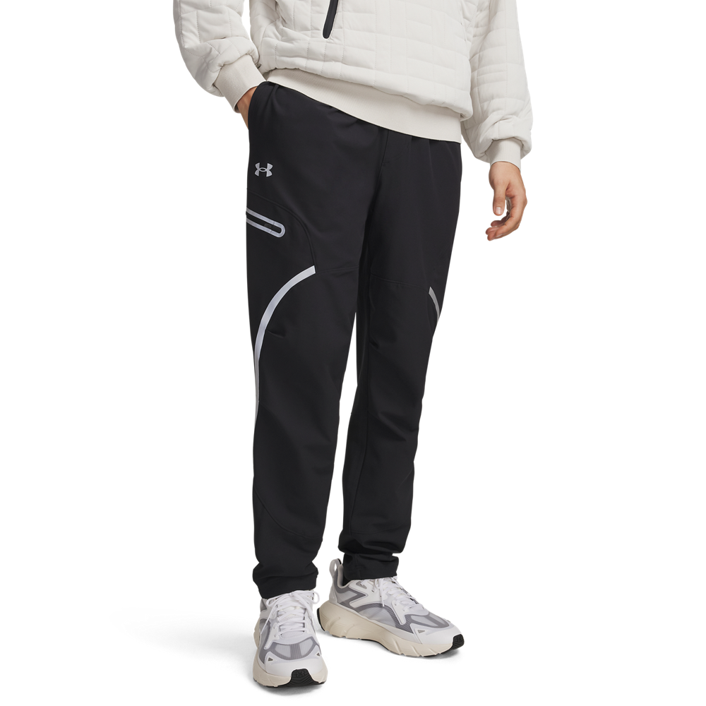 Under Armour Men's Unstoppable Woven Cargo Pants - BLACK Thumbnail View 1