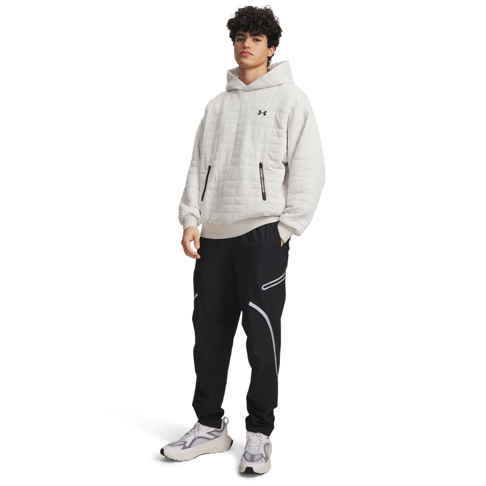 Under Armour Men's Unstoppable Woven Cargo Pants - BLACK Thumbnail View 4