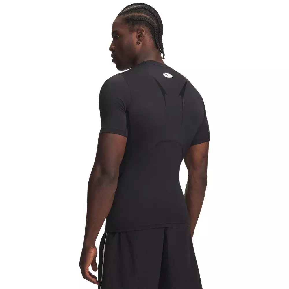 Under Armour Men's HeatGear Compression Shirt - Black - BLACK
