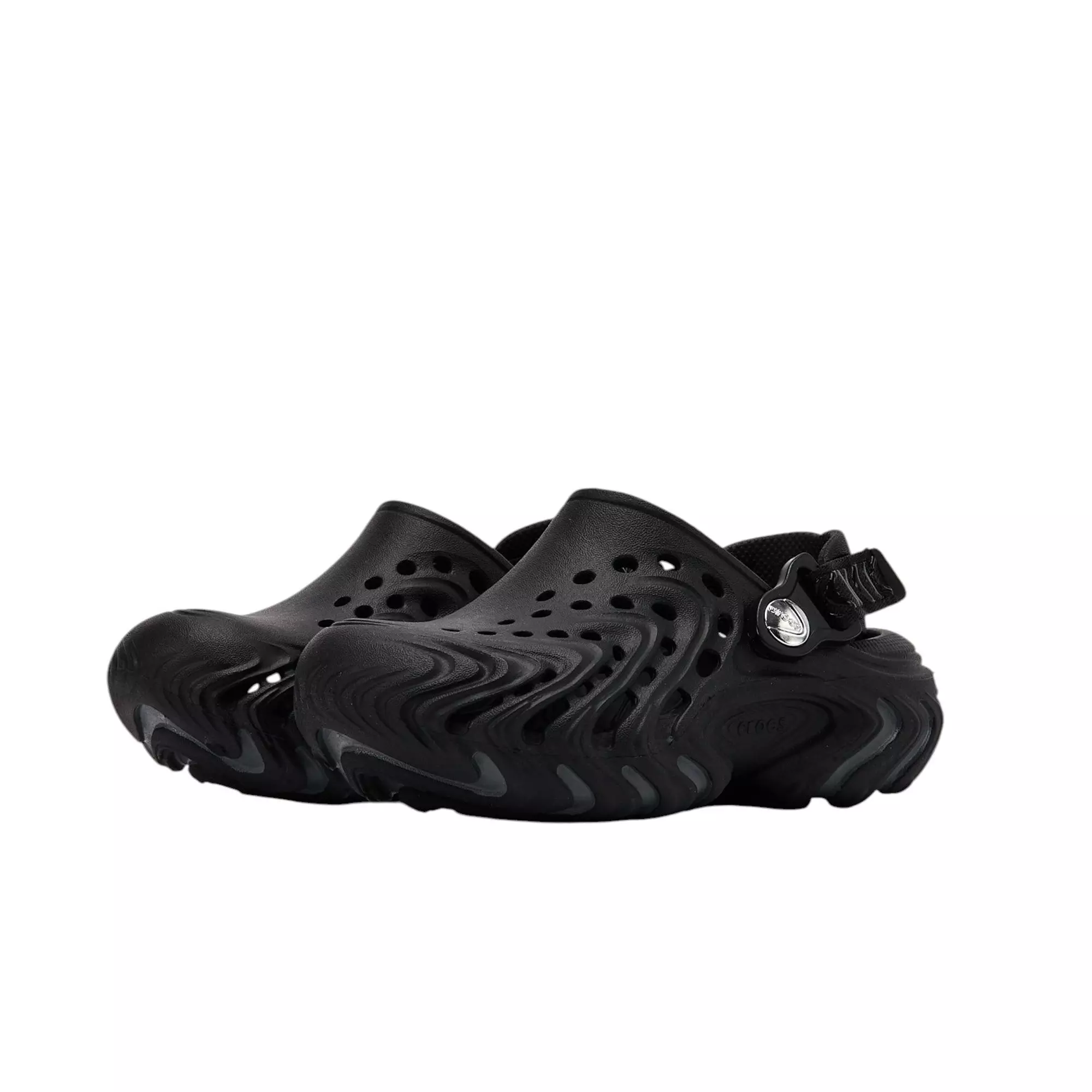 Crocs Echo II "Black" Grade School Kids' Clog - BLACK