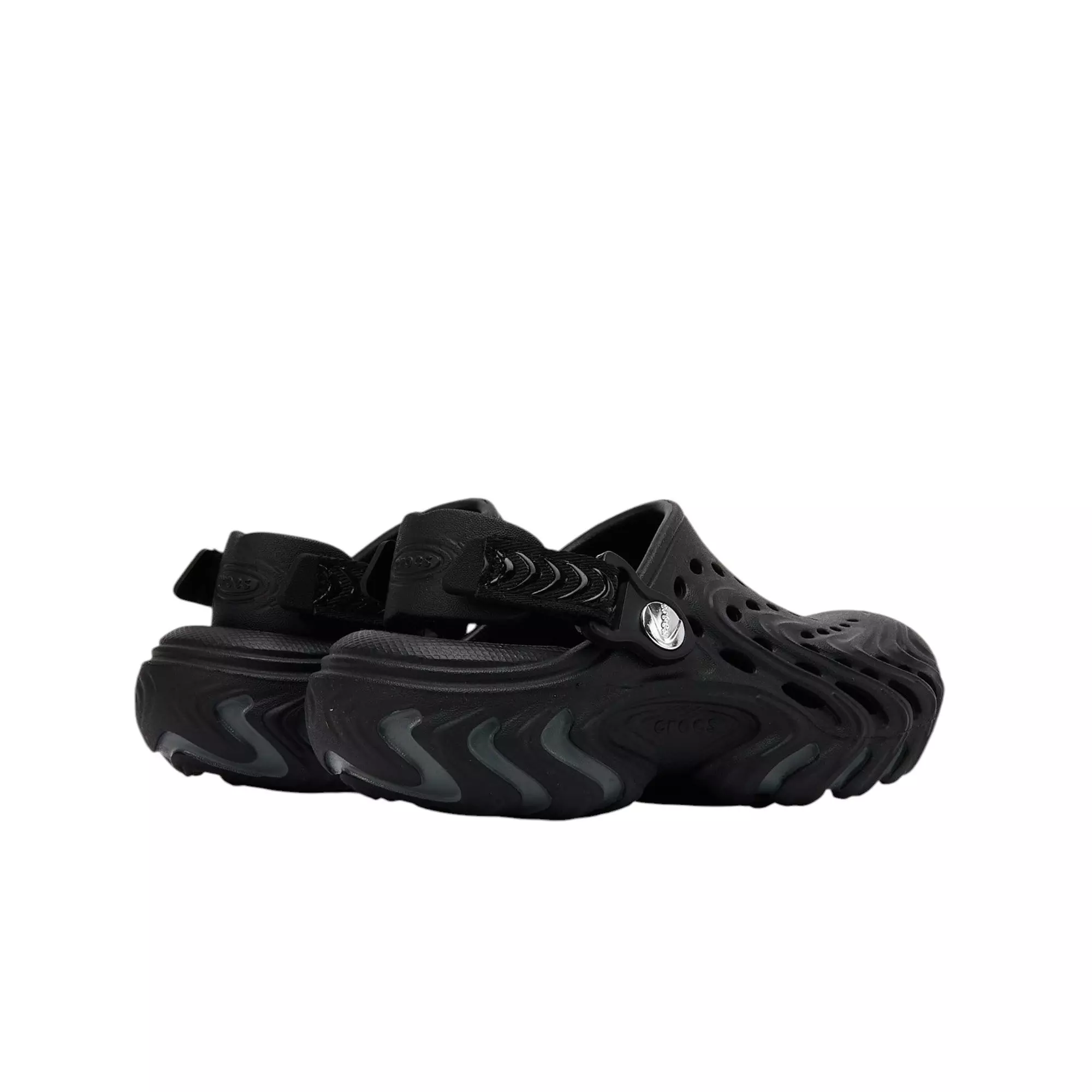 Crocs Echo II "Black" Grade School Kids' Clog - BLACK