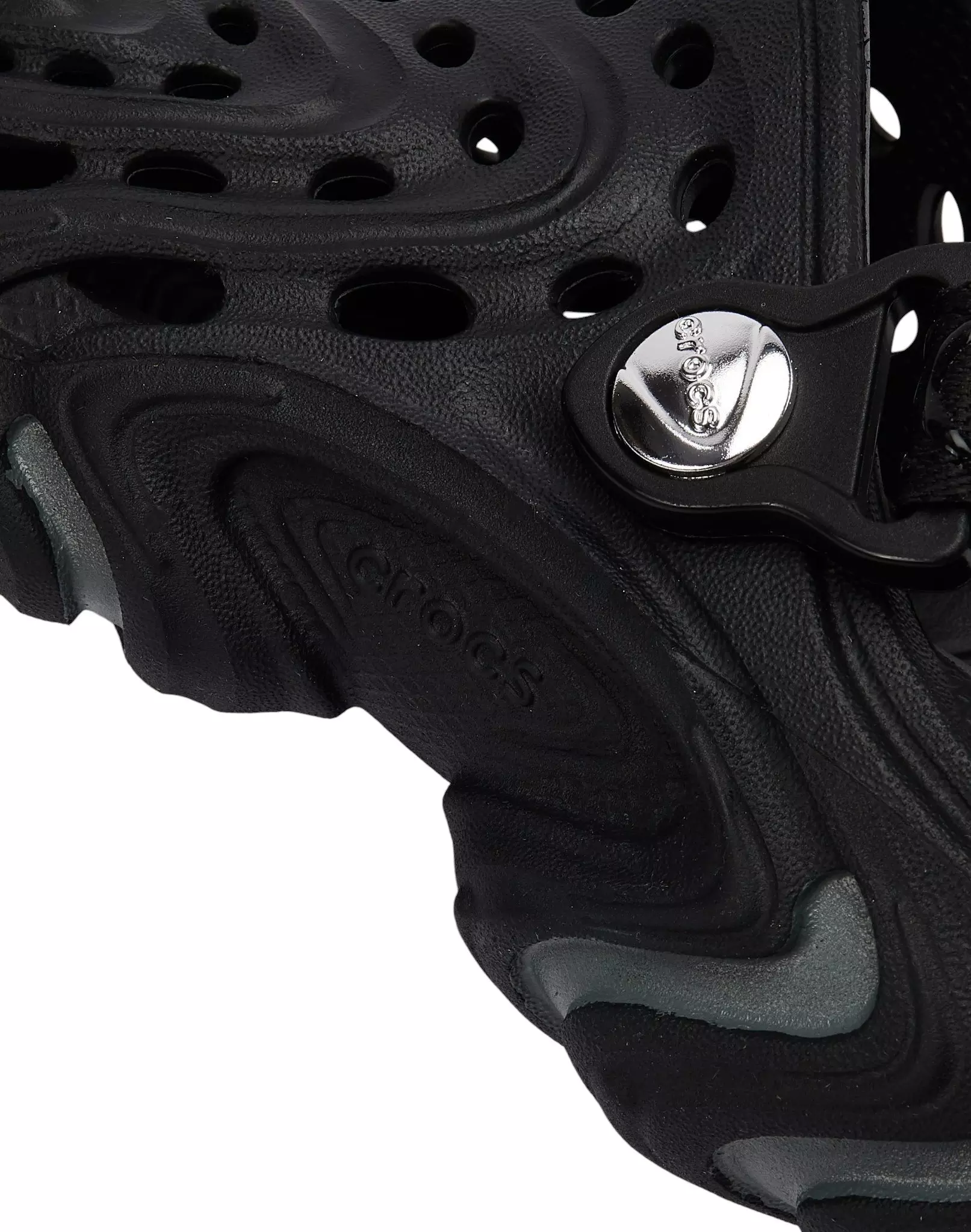 Crocs Echo II "Black" Grade School Kids' Clog - BLACK