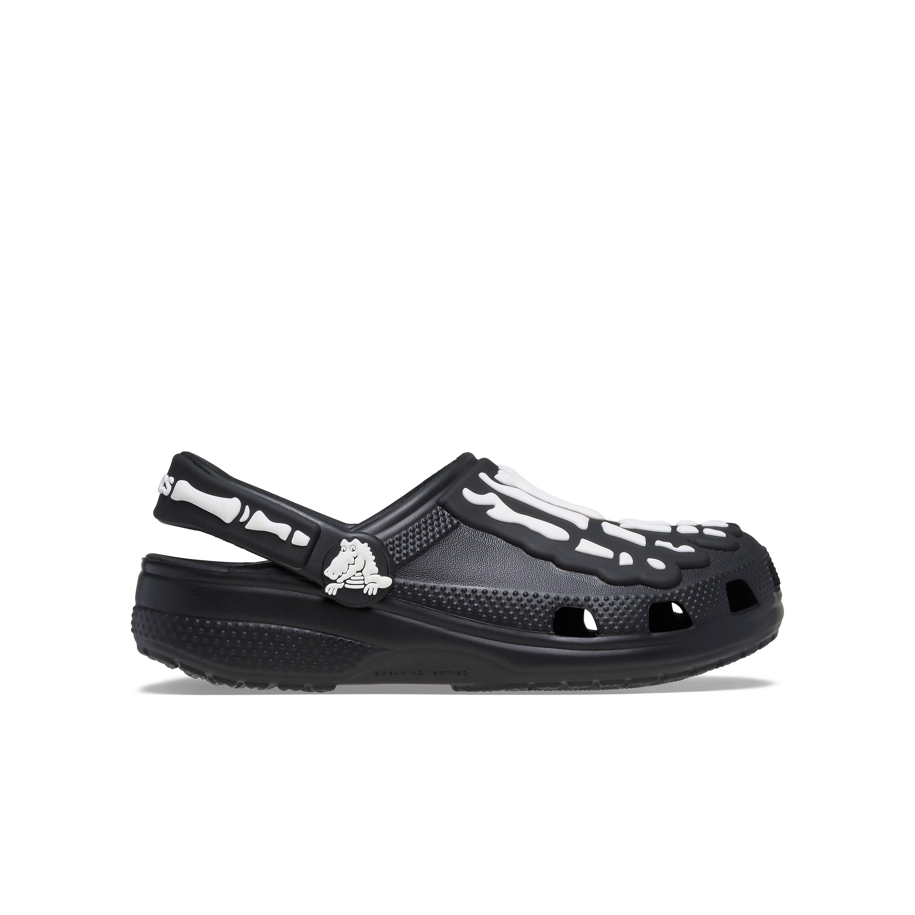Crocs Classic "Skeleton" Grade School Boys' Clog - BLACK