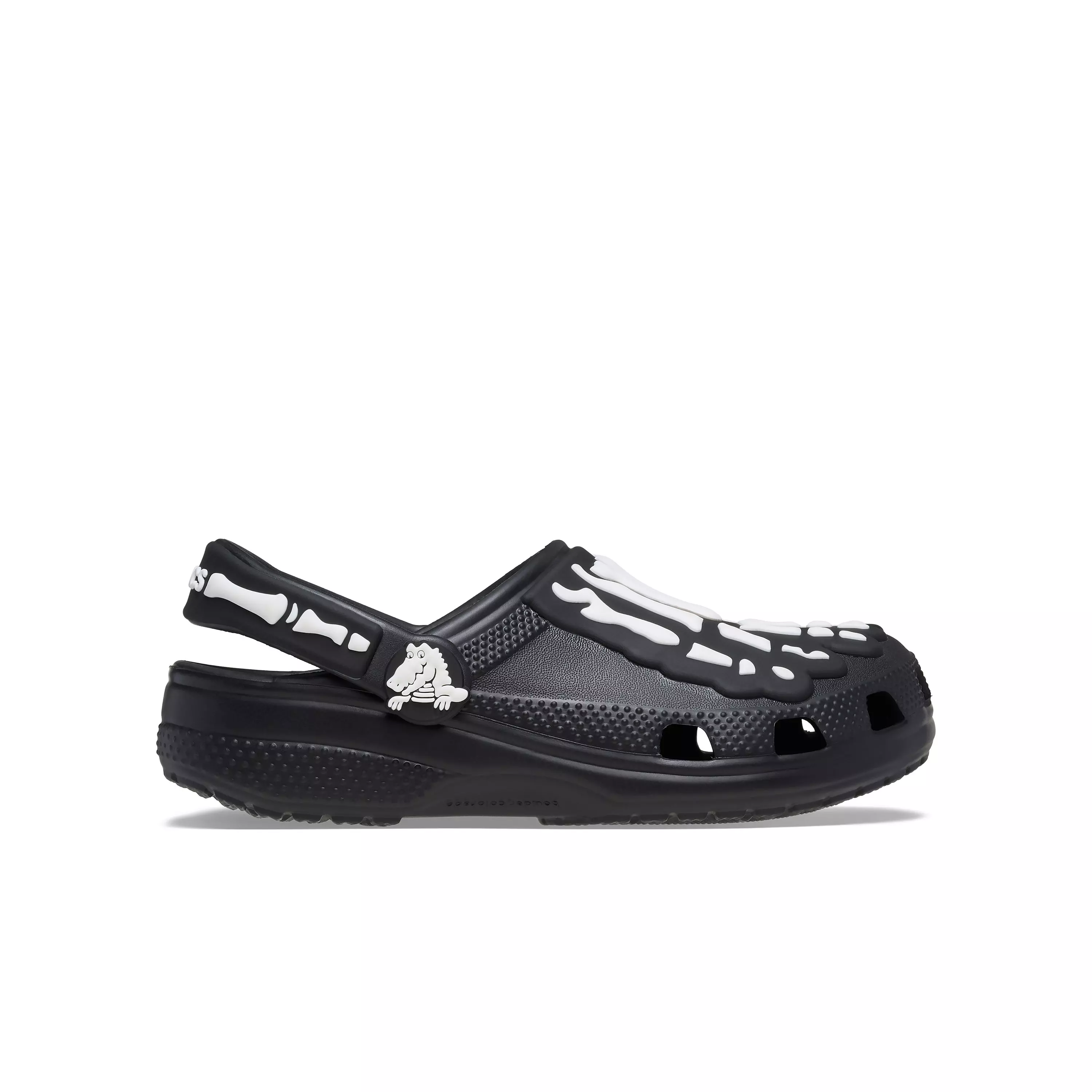Crocs Classic "Skeleton" Grade School Boys' Clog - BLACK