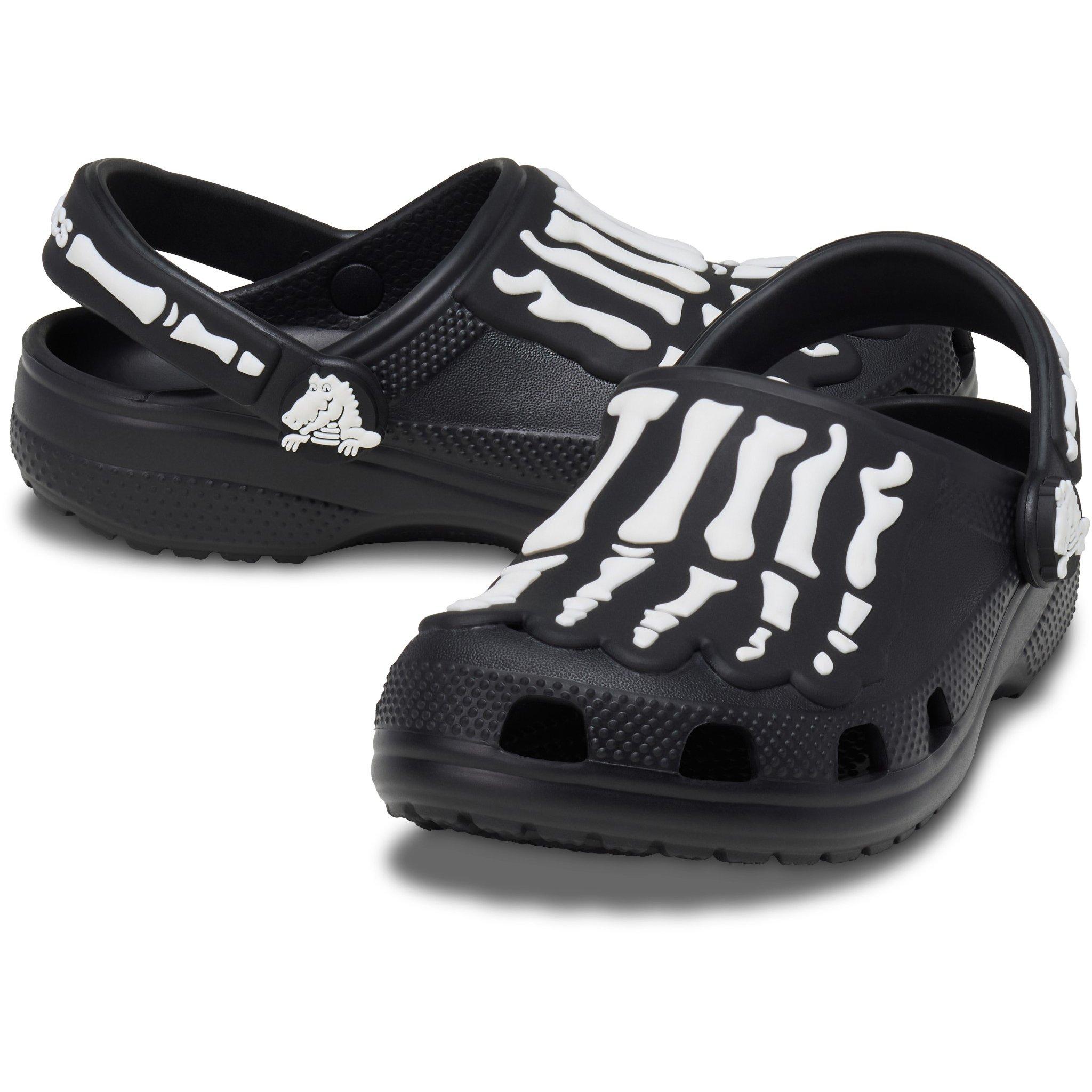 Crocs Classic "Skeleton" Grade School Boys' Clog - BLACK