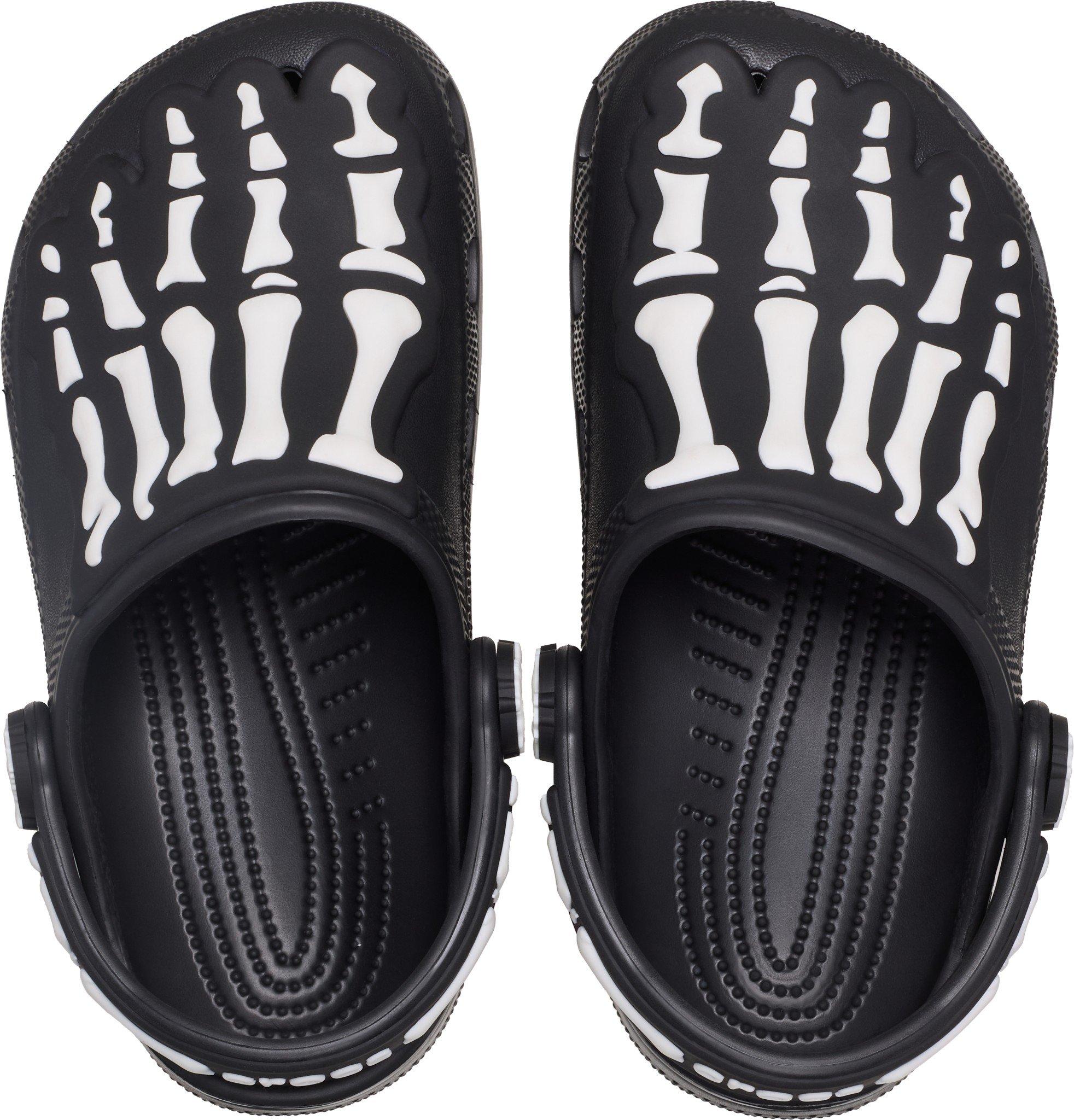 Crocs Classic "Skeleton" Grade School Boys' Clog - BLACK