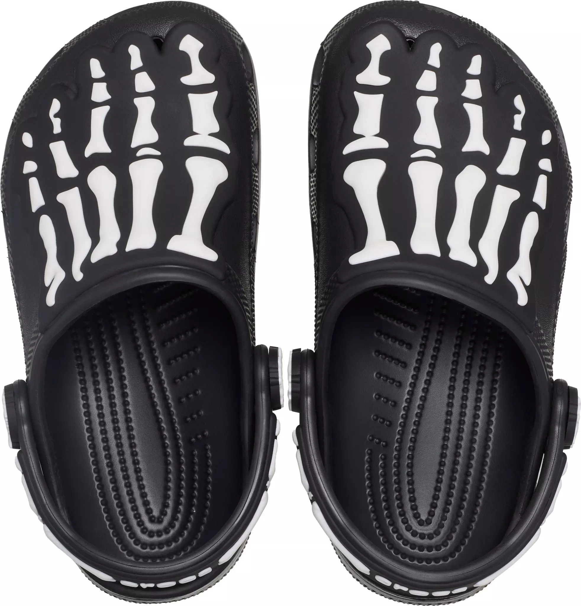 Crocs Classic "Skeleton" Grade School Boys' Clog - BLACK