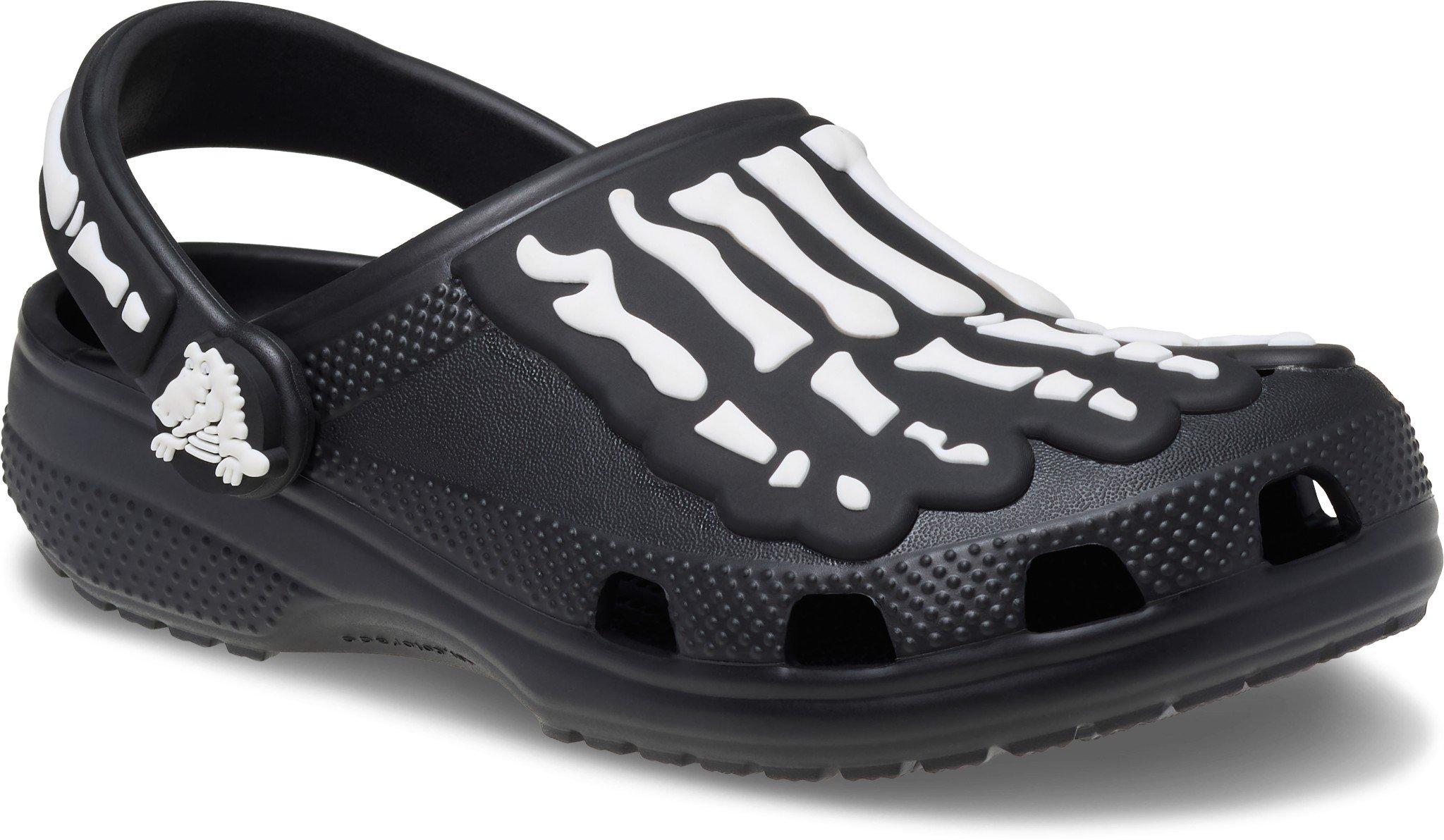 Crocs Classic "Skeleton" Grade School Boys' Clog - BLACK