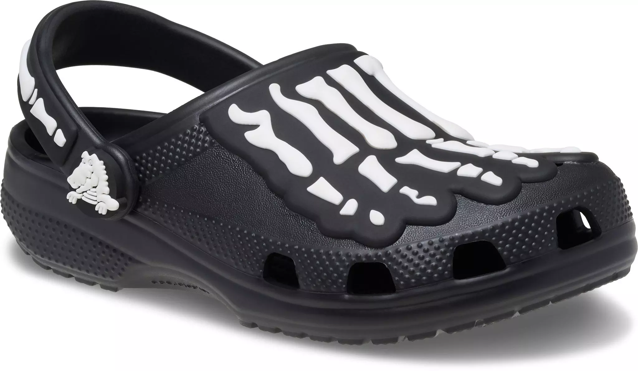 Crocs Classic "Skeleton" Grade School Boys' Clog - BLACK