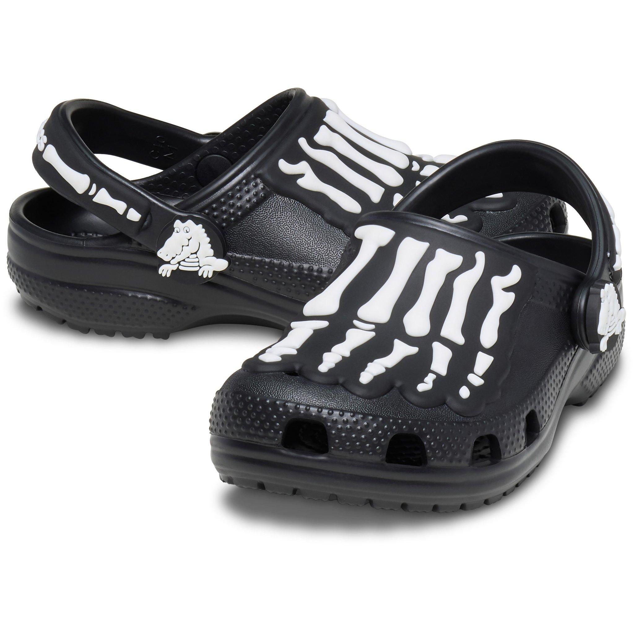 Crocs Classic "Skeleton" Preschool Boys' Clog - BLACK