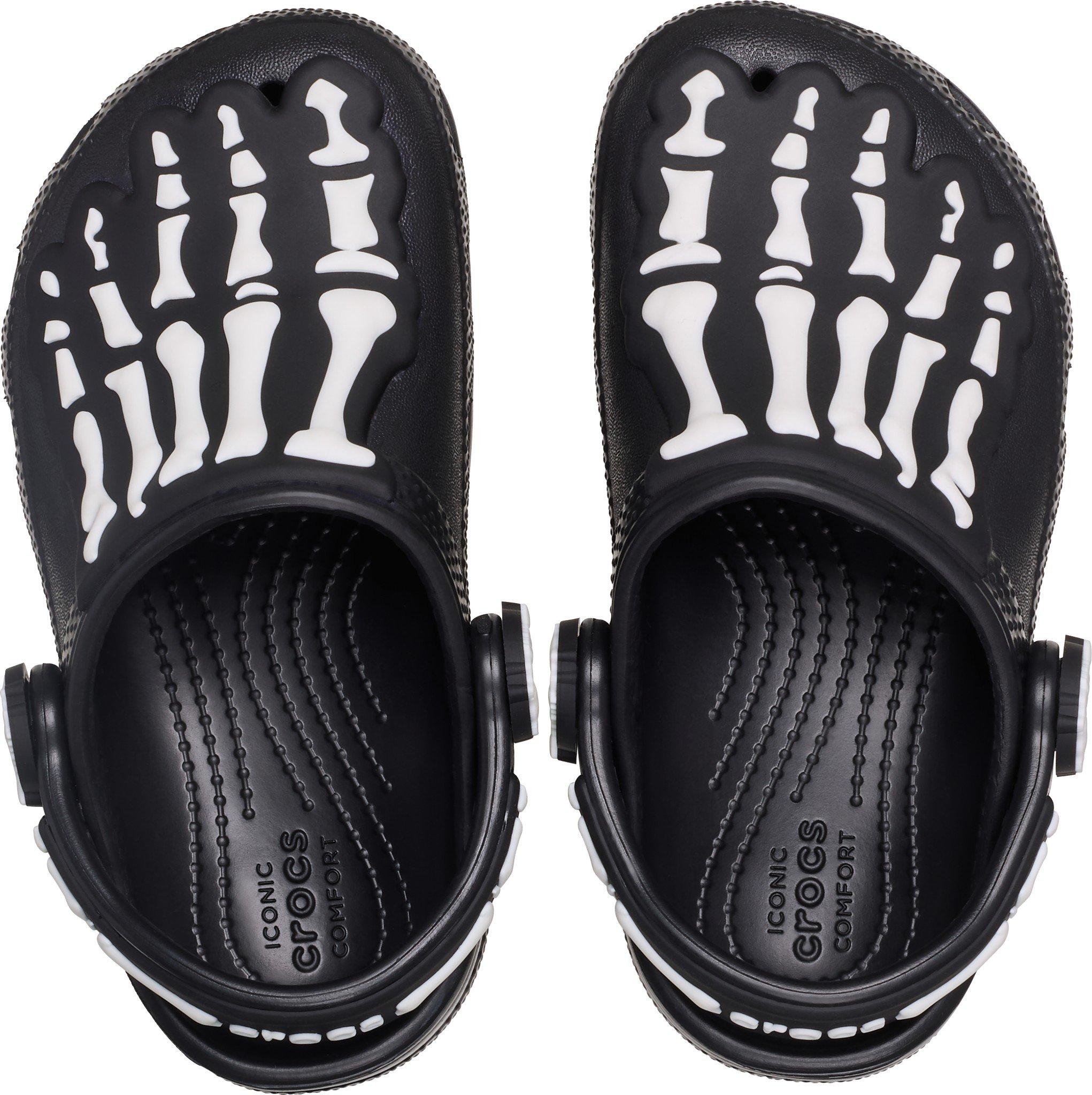 Crocs Classic "Skeleton" Preschool Boys' Clog - BLACK