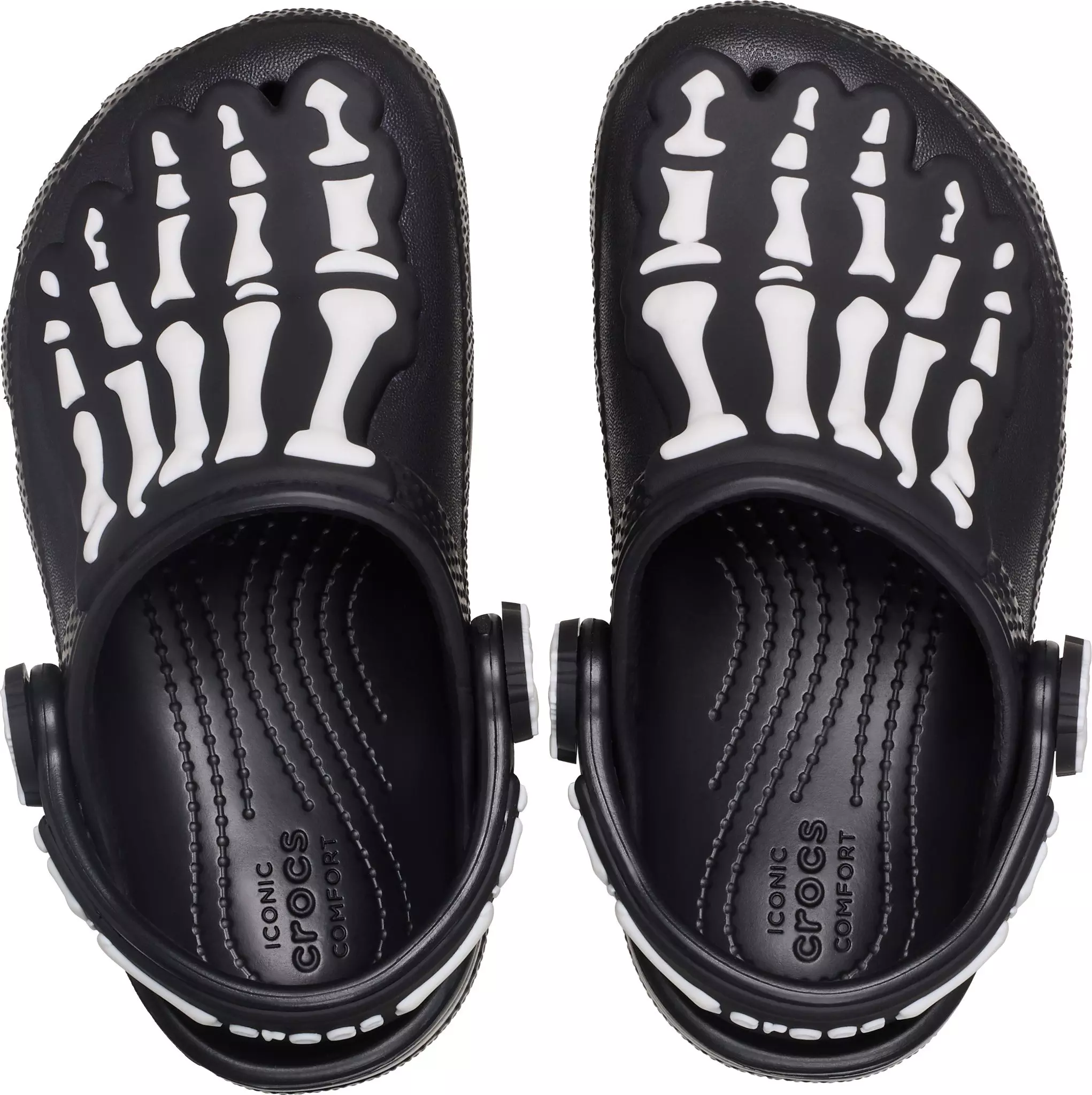 Crocs Classic "Skeleton" Preschool Boys' Clog - BLACK
