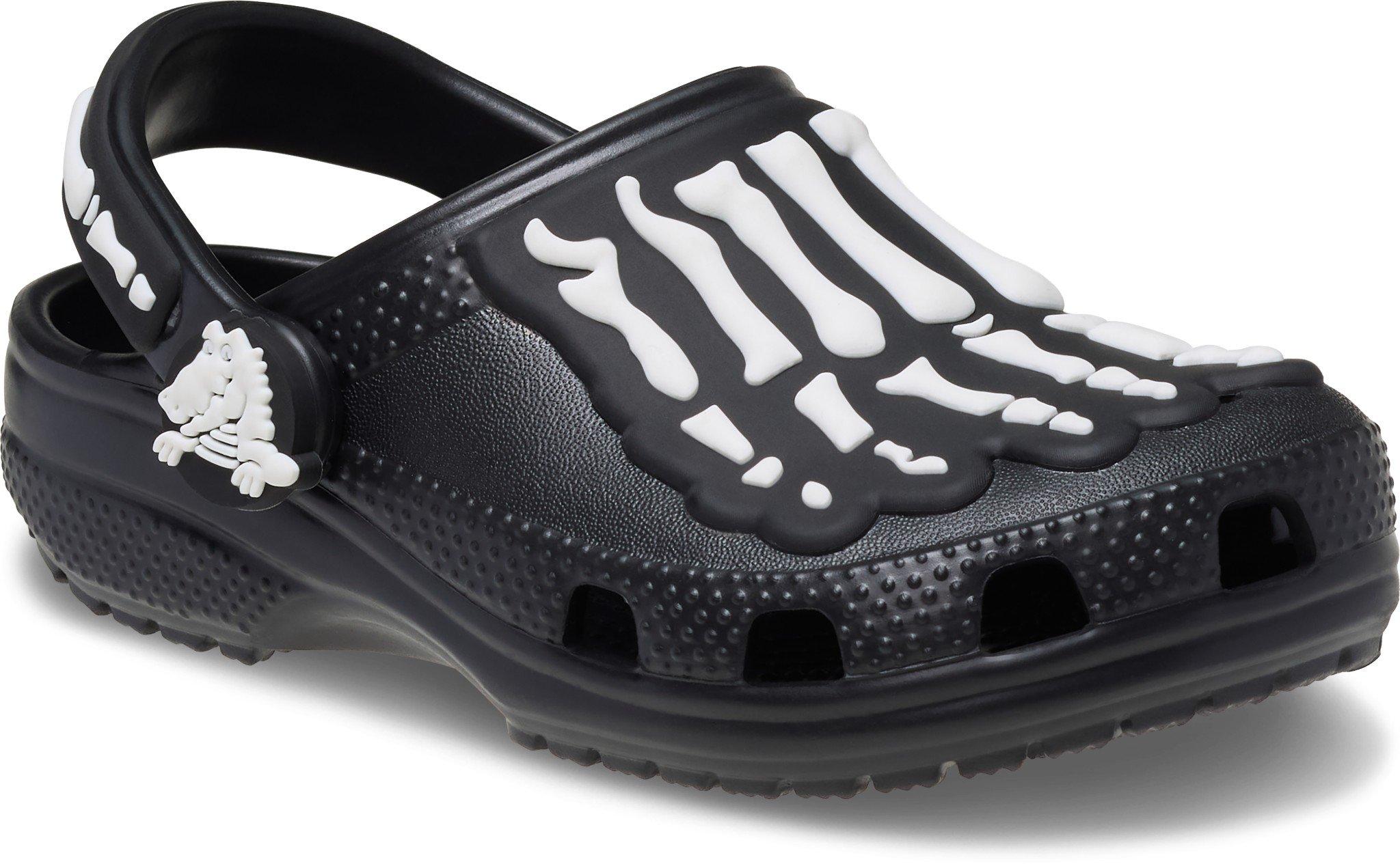 Crocs Classic "Skeleton" Preschool Boys' Clog - BLACK