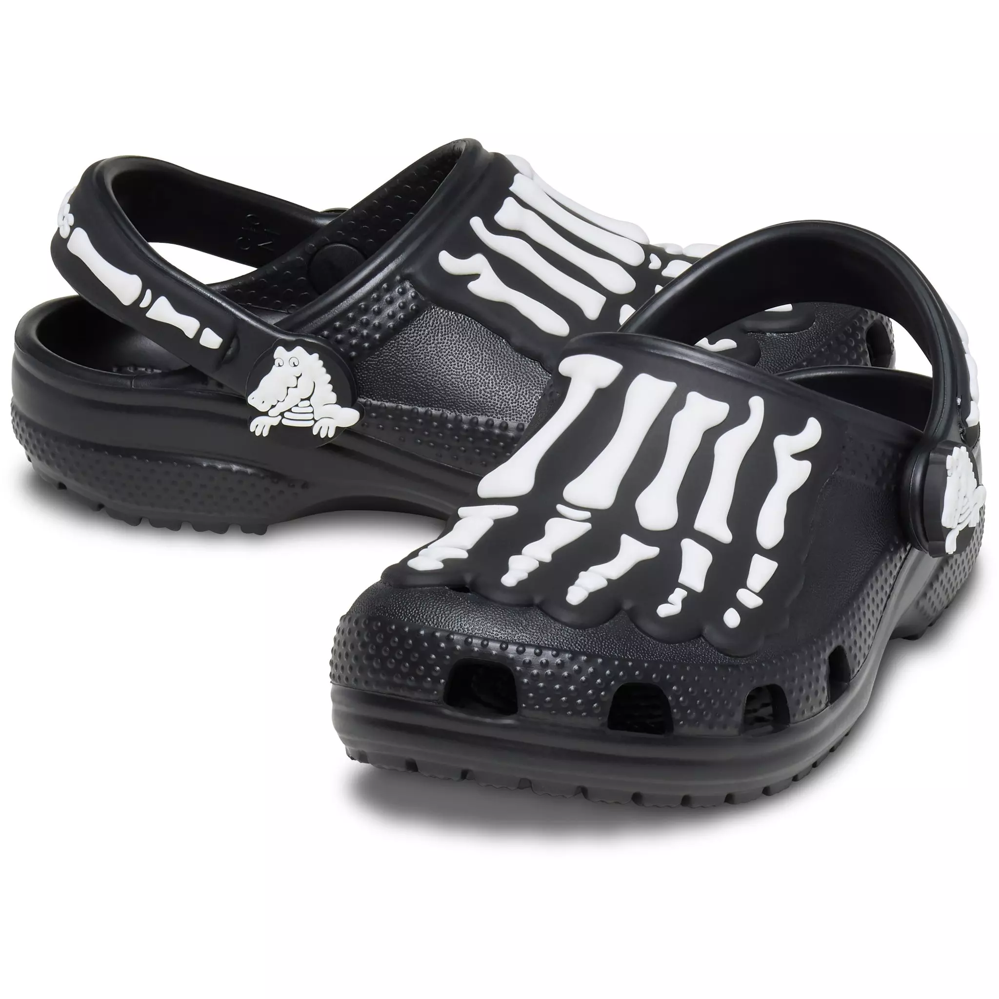 Crocs Classic "Skeleton" Toddler Boys' Clog - BLACK