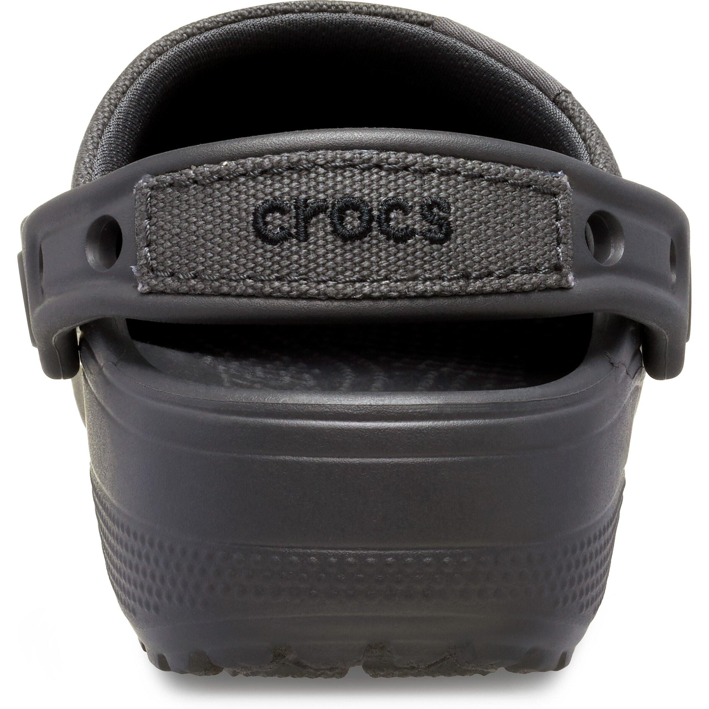 Crocs Classic Crafted "Black Sand" Grade School Boys' Clog - BLACK/GREY