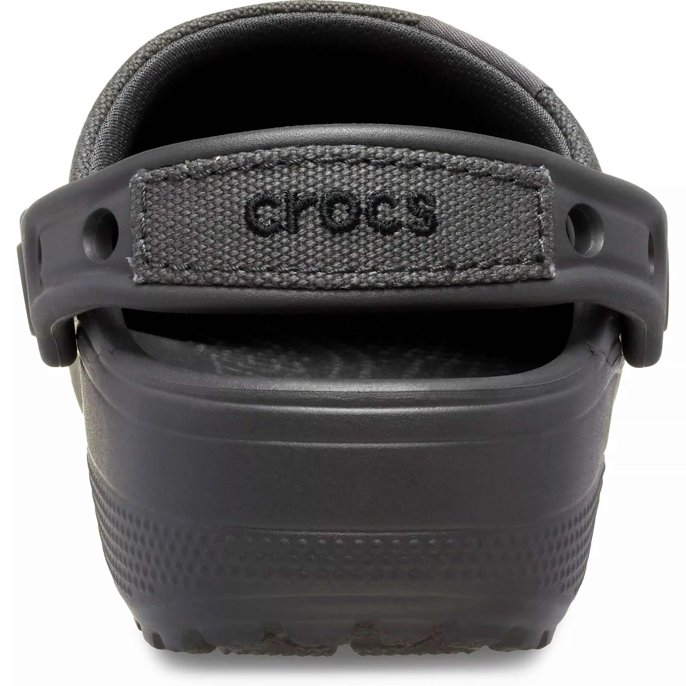 Crocs Classic Crafted "Black Sand" Grade School Boys' Clog - BLACK/GREY