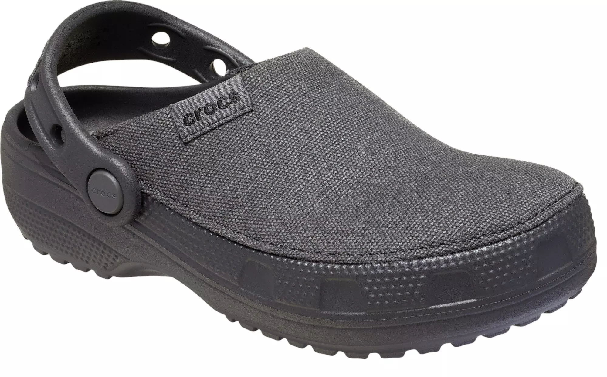 Crocs Classic Crafted "Black Sand" Preschool Boys' Clog - BLACK/GREY