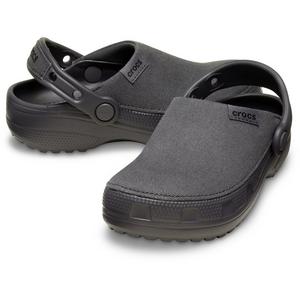 Crocs Classic Crafted "Black Sand" Preschool Boys' Clog - BLACK/GREY