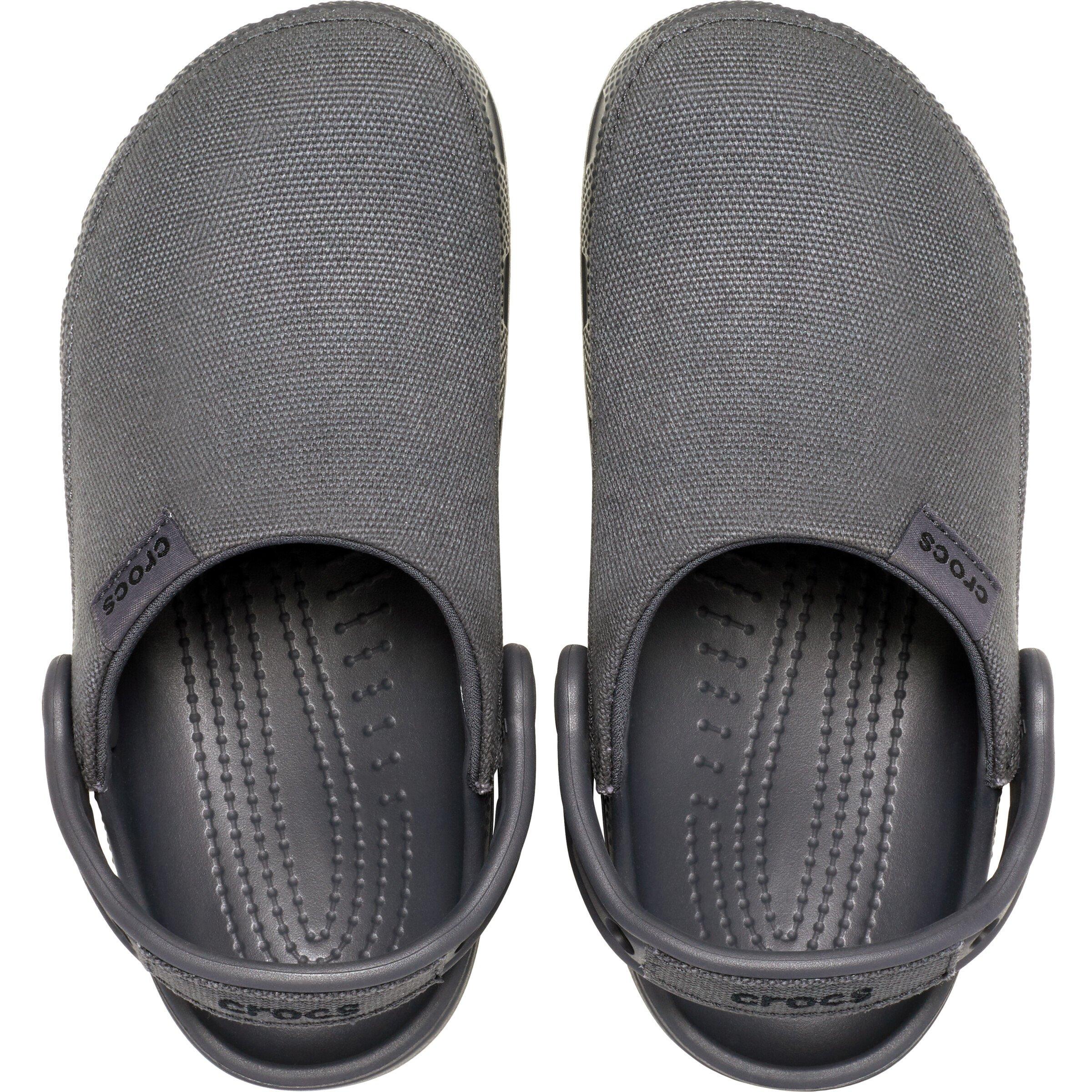 Crocs Classic Crafted "Black Sand" Toddler Boys' Clog - BLACK/GREY
