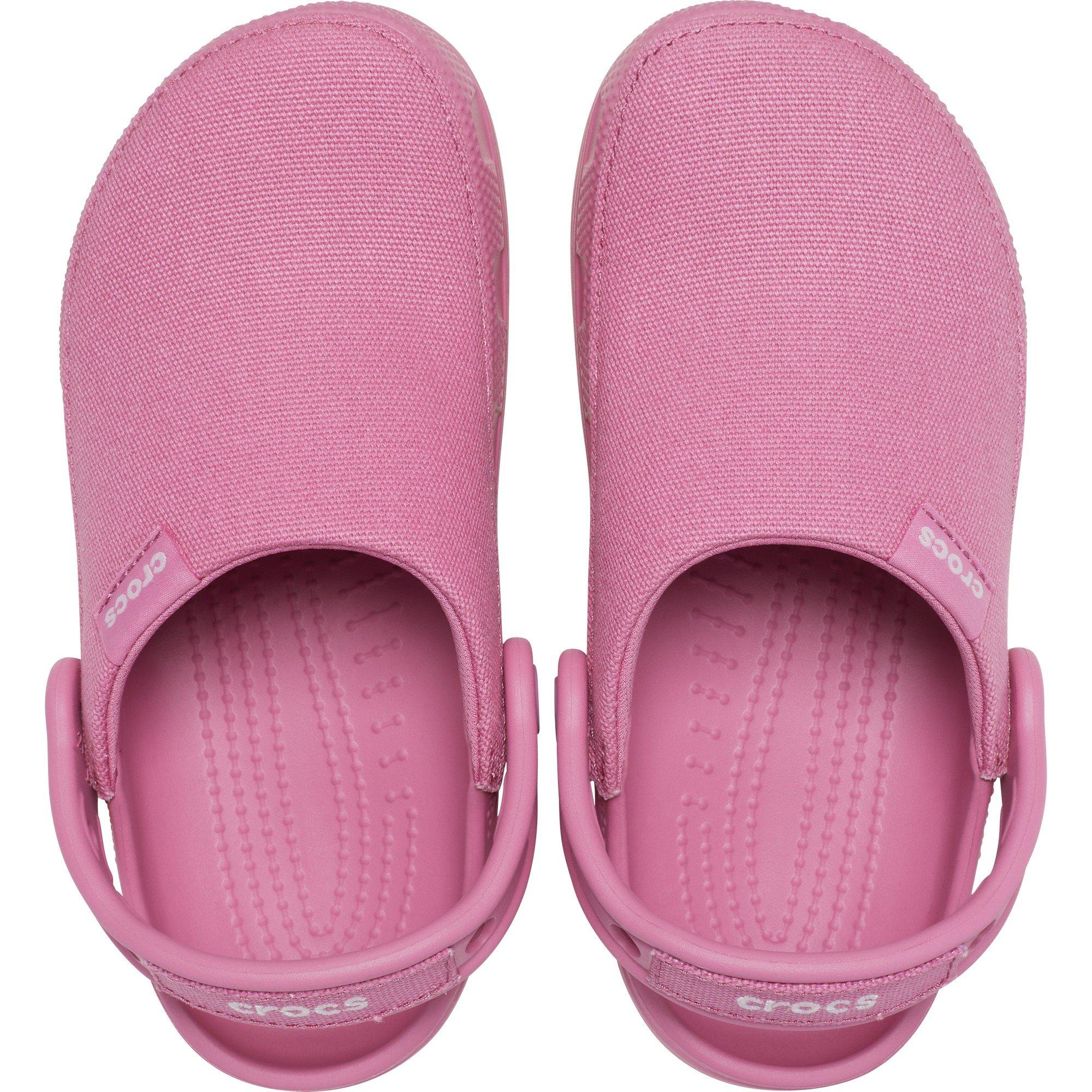 Crocs Classic Crafted "Quiet Rose" Toddler Girls' Clog - PINK