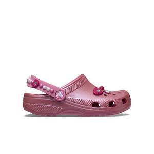 Crocs Classic "Pearls and Hearts Pink" Grade School Girls' Shoe - PINK