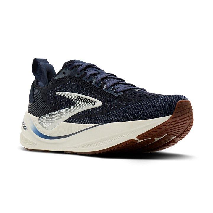 Brooks Ghost Max 4 "Navy/White/Gum" Men's Running Shoe - NAVY/WHITE