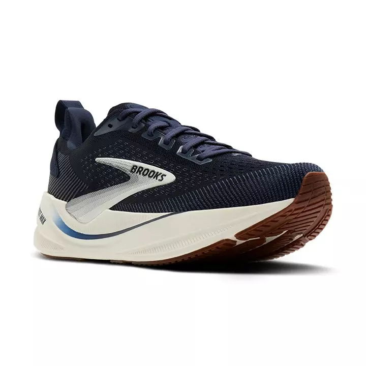 Brooks Ghost Max 4 "Navy/White/Gum" Men's Running Shoe - NAVY/WHITE