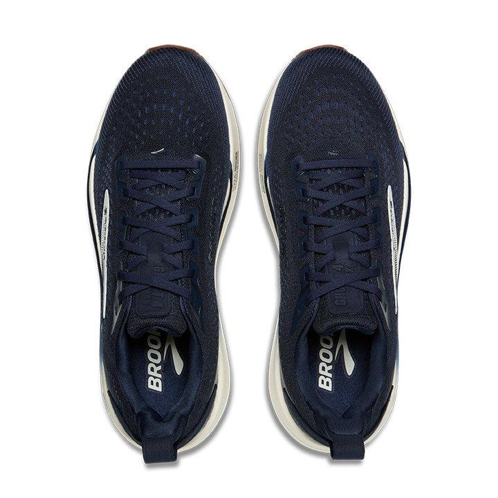 Brooks Ghost Max 4 "Navy/White/Gum" Men's Running Shoe - NAVY/WHITE