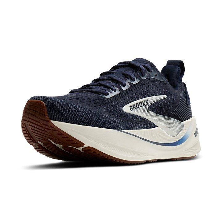 Brooks Ghost Max 4 "Navy/White/Gum" Men's Running Shoe - NAVY/WHITE