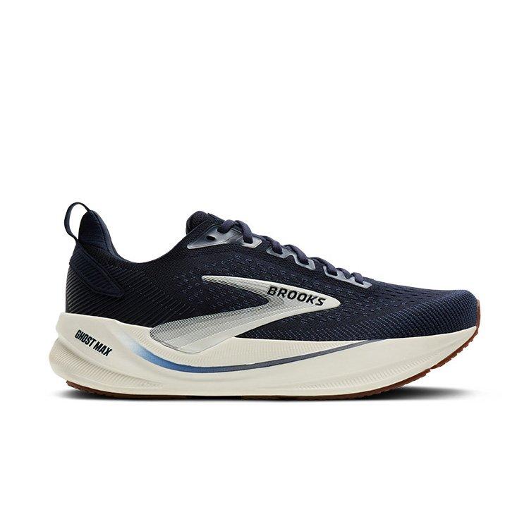 Brooks Ghost Max 4 "Navy/White/Gum" Men's Running Shoe - NAVY/WHITE