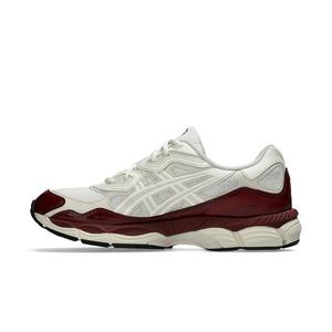 ASICS GEL-NYC "Cream/Red" Unisex Shoe - OFF-WHITE/RED