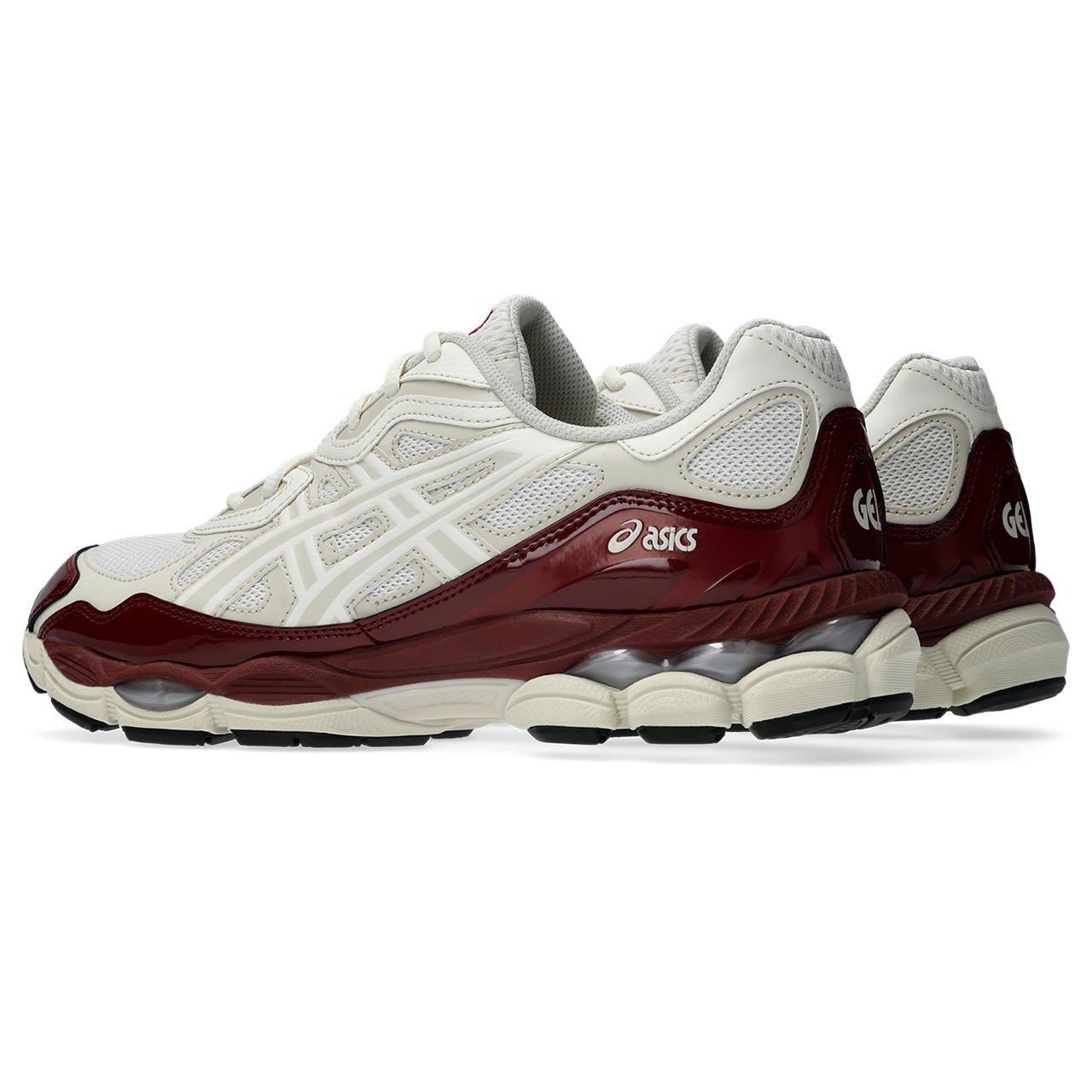 ASICS GEL-NYC "Cream/Red" Unisex Shoe - OFF-WHITE/RED