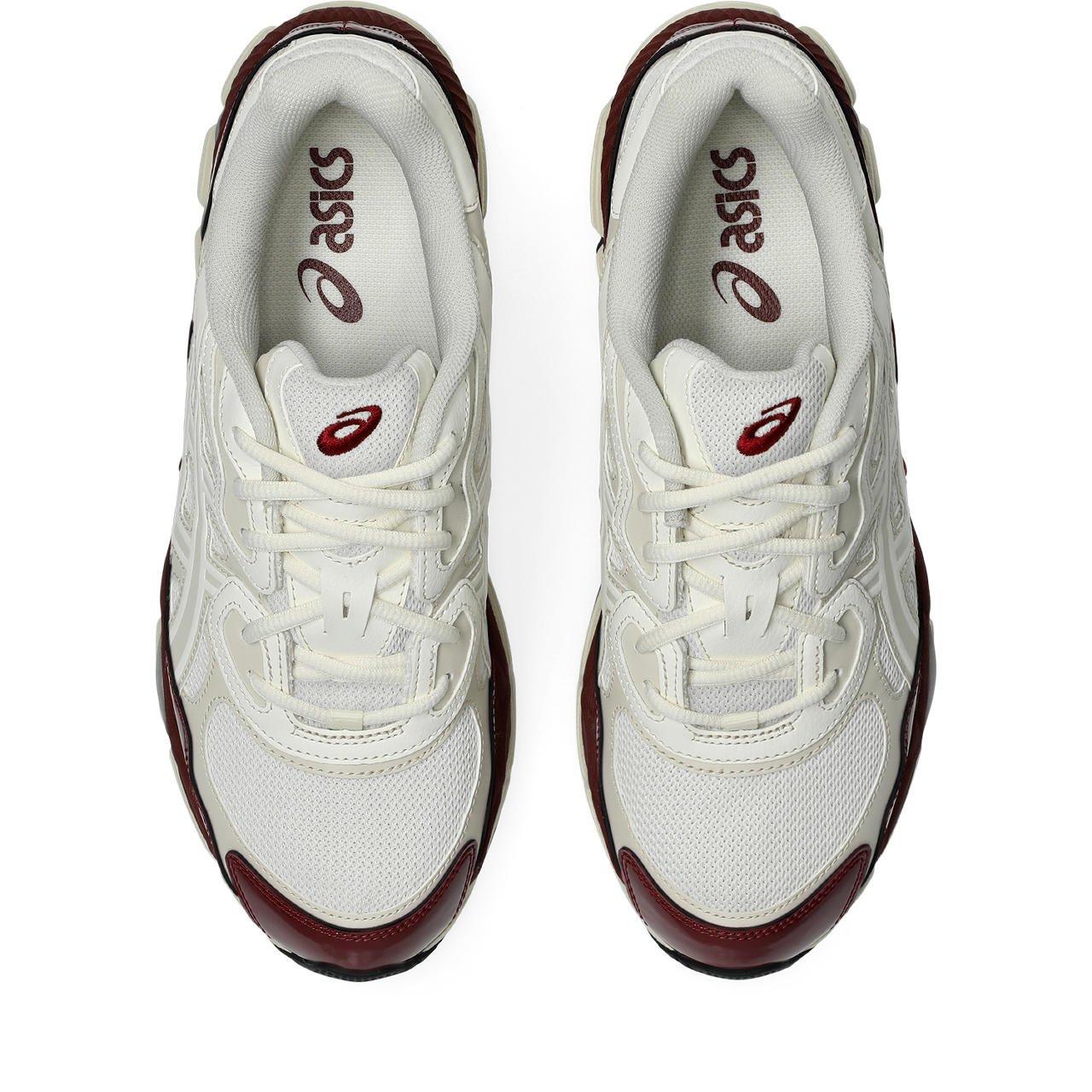 ASICS GEL-NYC "Cream/Red" Unisex Shoe - OFF-WHITE/RED
