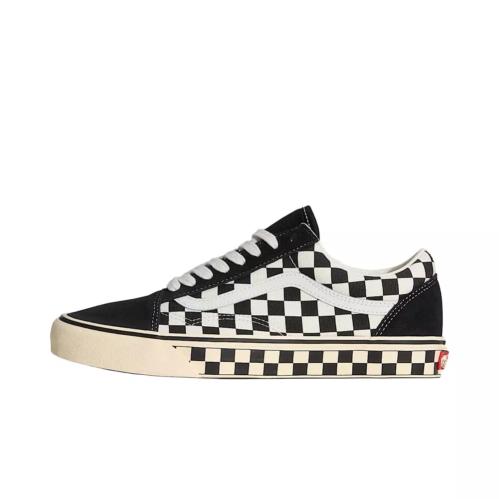 Vans Old Skool Checkerboard "Black/White" Unisex Shoe - BLACK/WHITE