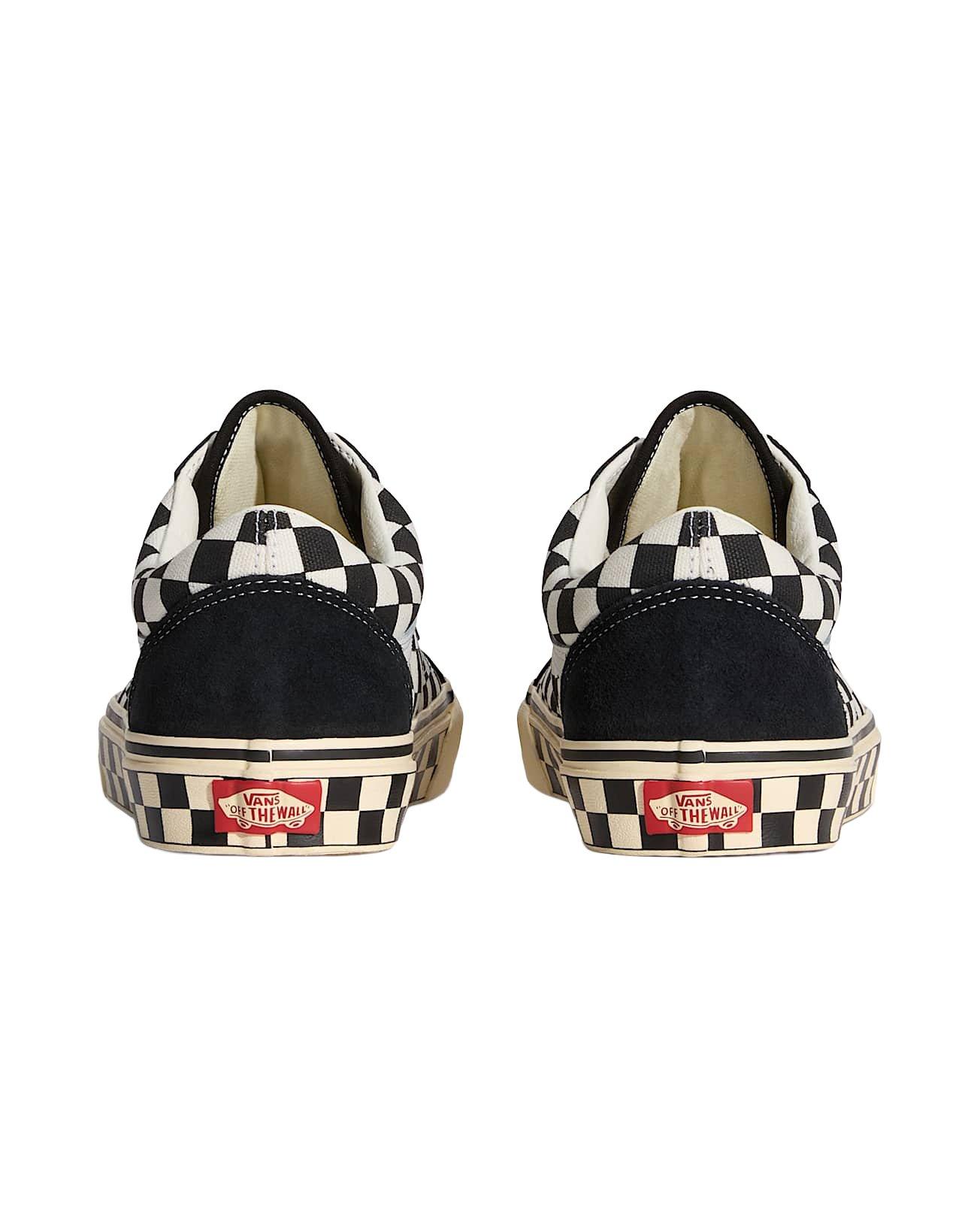 Vans Old Skool Checkerboard "Black/White" Unisex Shoe - BLACK/WHITE