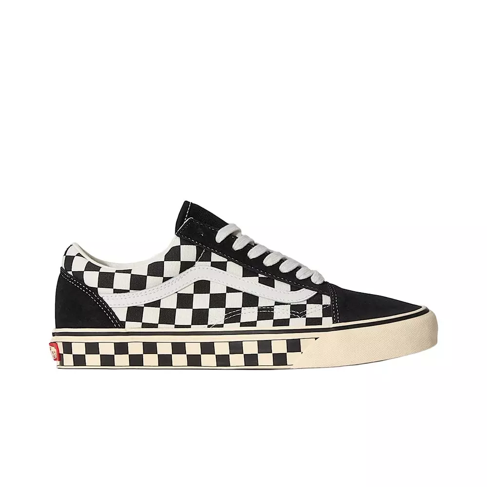 Vans Old Skool Checkerboard "Black/White" Unisex Shoe - BLACK/WHITE
