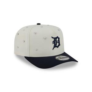 New Era Detroit Tigers 9FIFTY A-Frame Pearl All Over Print Snapback Hat - Navy - NAVY