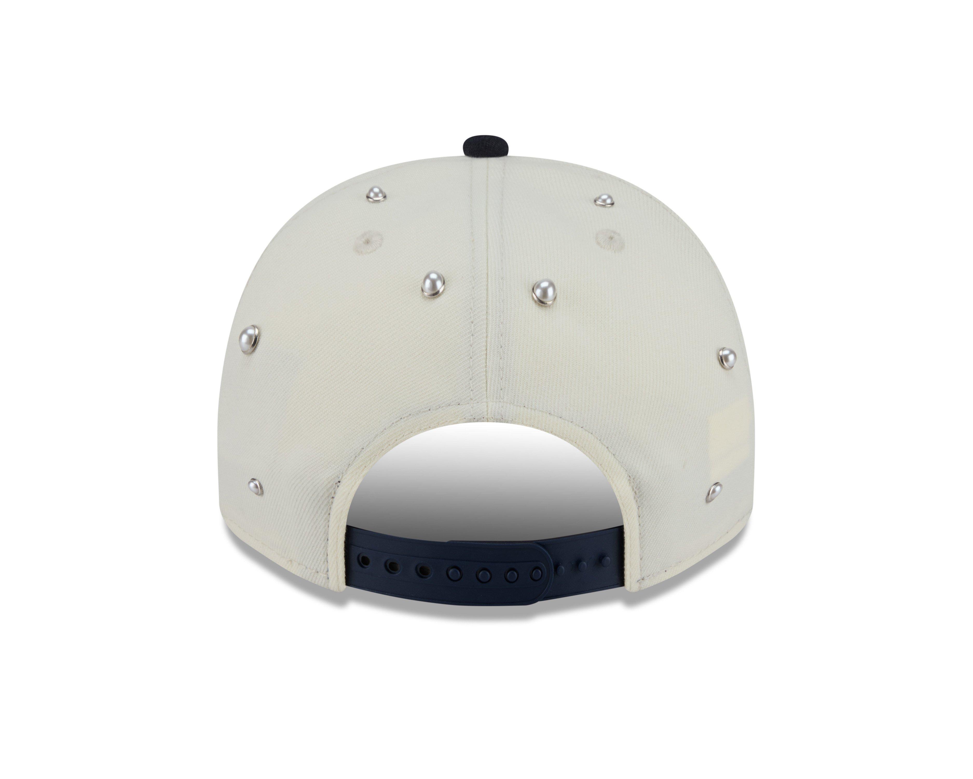 New Era Detroit Tigers 9FIFTY A-Frame Pearl All Over Print Snapback Hat - Navy - NAVY