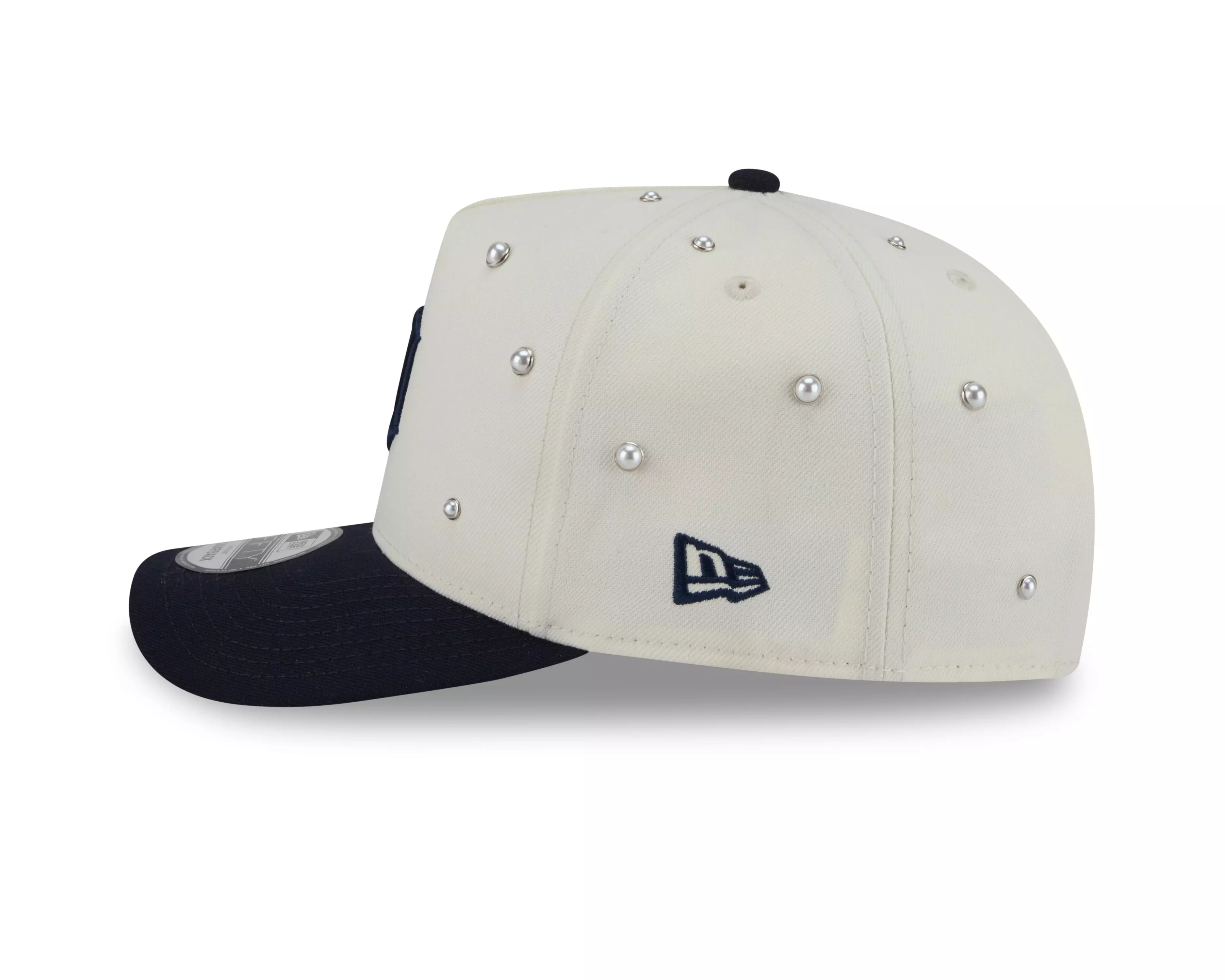 New Era Detroit Tigers 9FIFTY A-Frame Pearl All Over Print Snapback Hat - Navy - NAVY